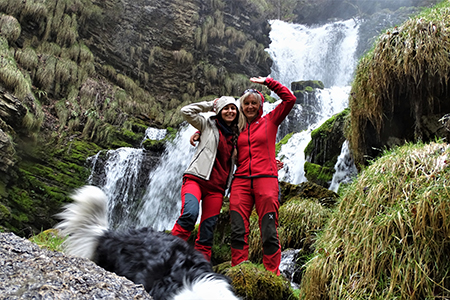 Alle spettacolari Sorgenti dell’Enna da Vedeseta di Val Taleggio l’8 aprile 2019- FOTOGALLERY